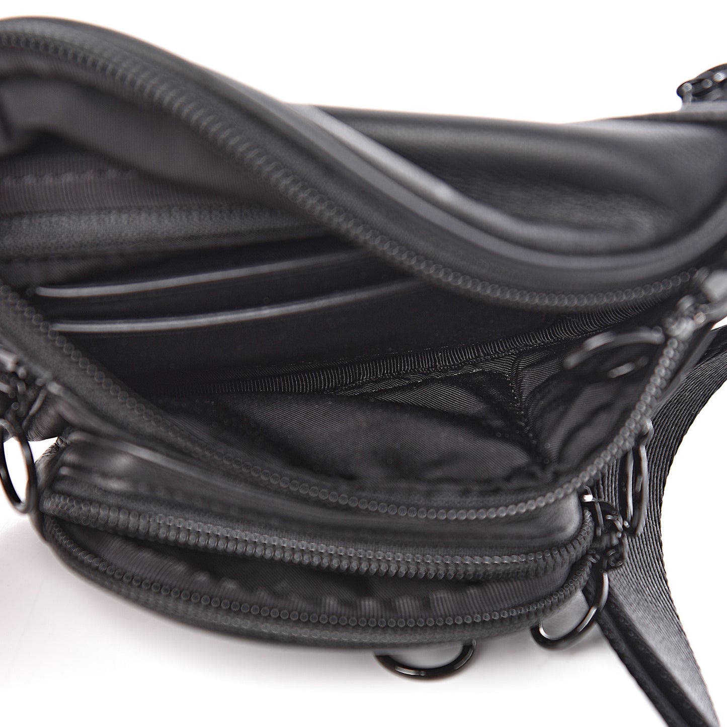 Lambskin Attica Mini Belt Bag Black