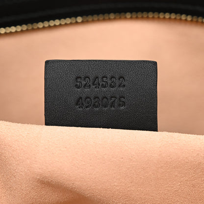 Gucci Suede Patent GG Web Medium Ophidia Boston Black 6 of 9