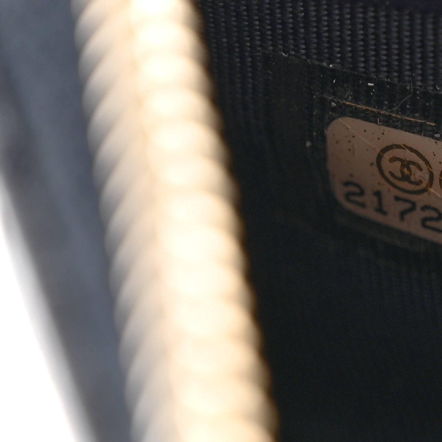 Chanel Caviar Quilted Large Gusset Zip Around Wallet Navy 9 of 13