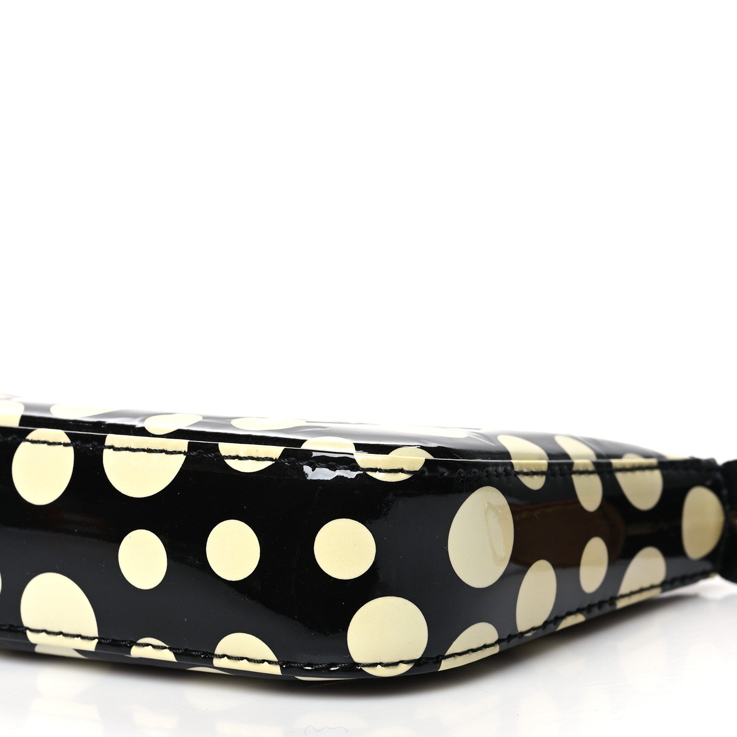Louis Vuitton Vernis Kusama Infinity Dots Pochette Accessories Black 9 of 9