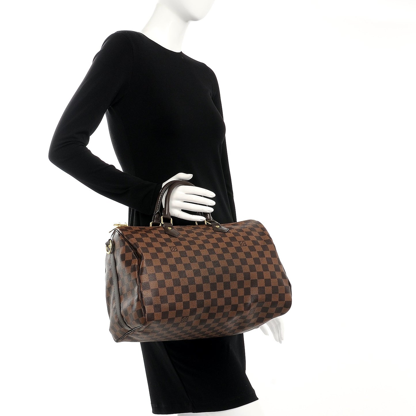 Damier Ebene Speedy Bandouliere 35