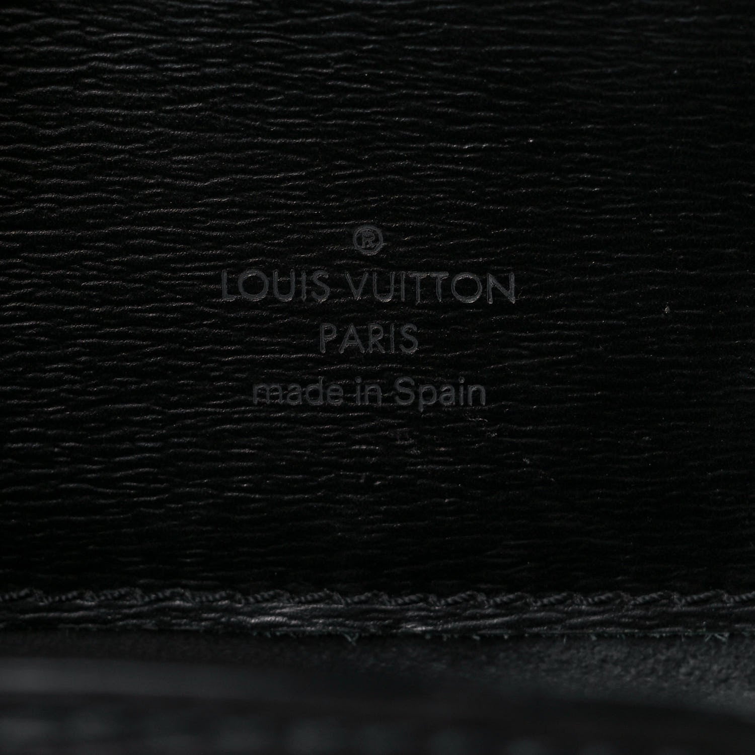 Louis Vuitton Epi Cluny Black 6 of 13