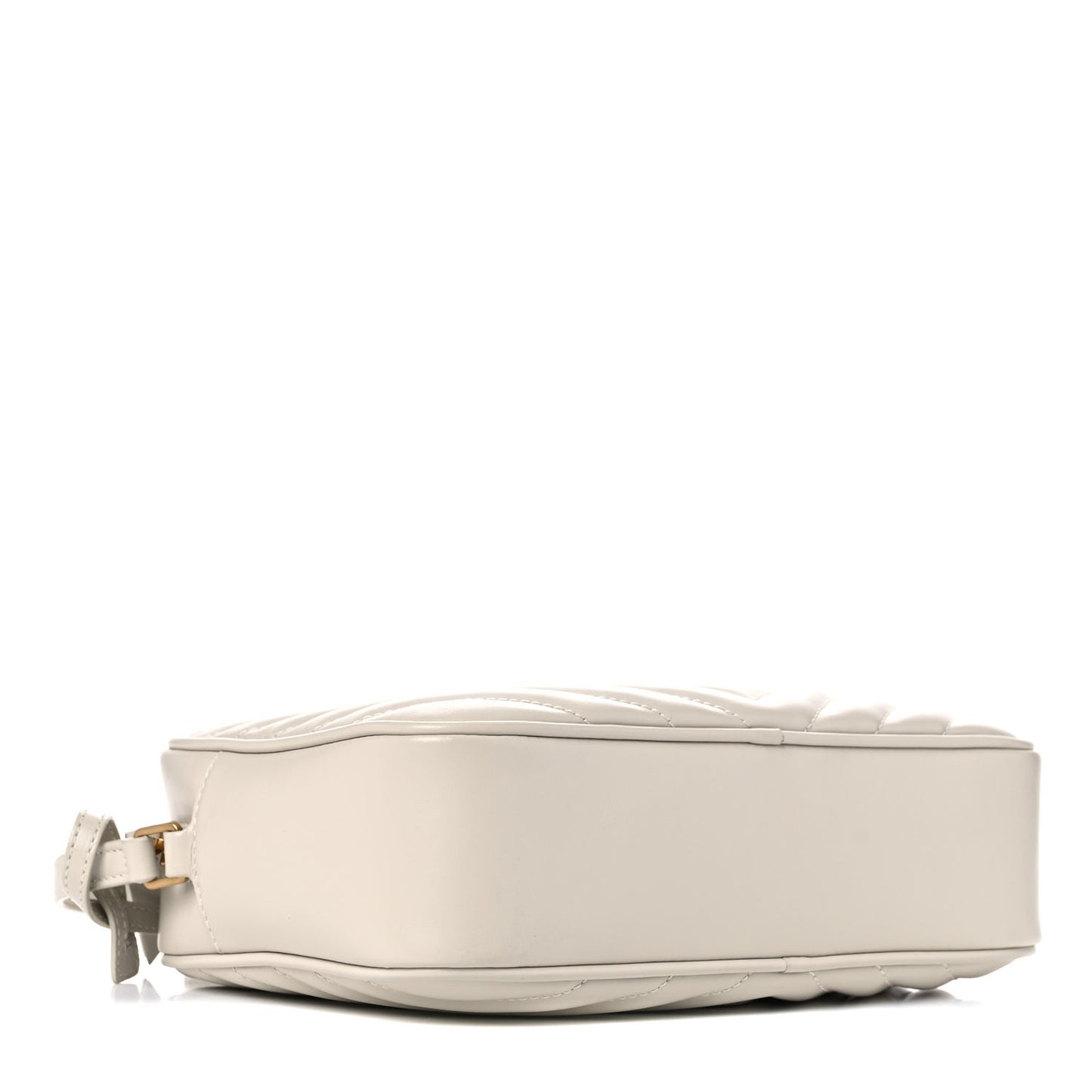 Calfskin Matelasse Monogram Lou Camera Bag Crema Soft