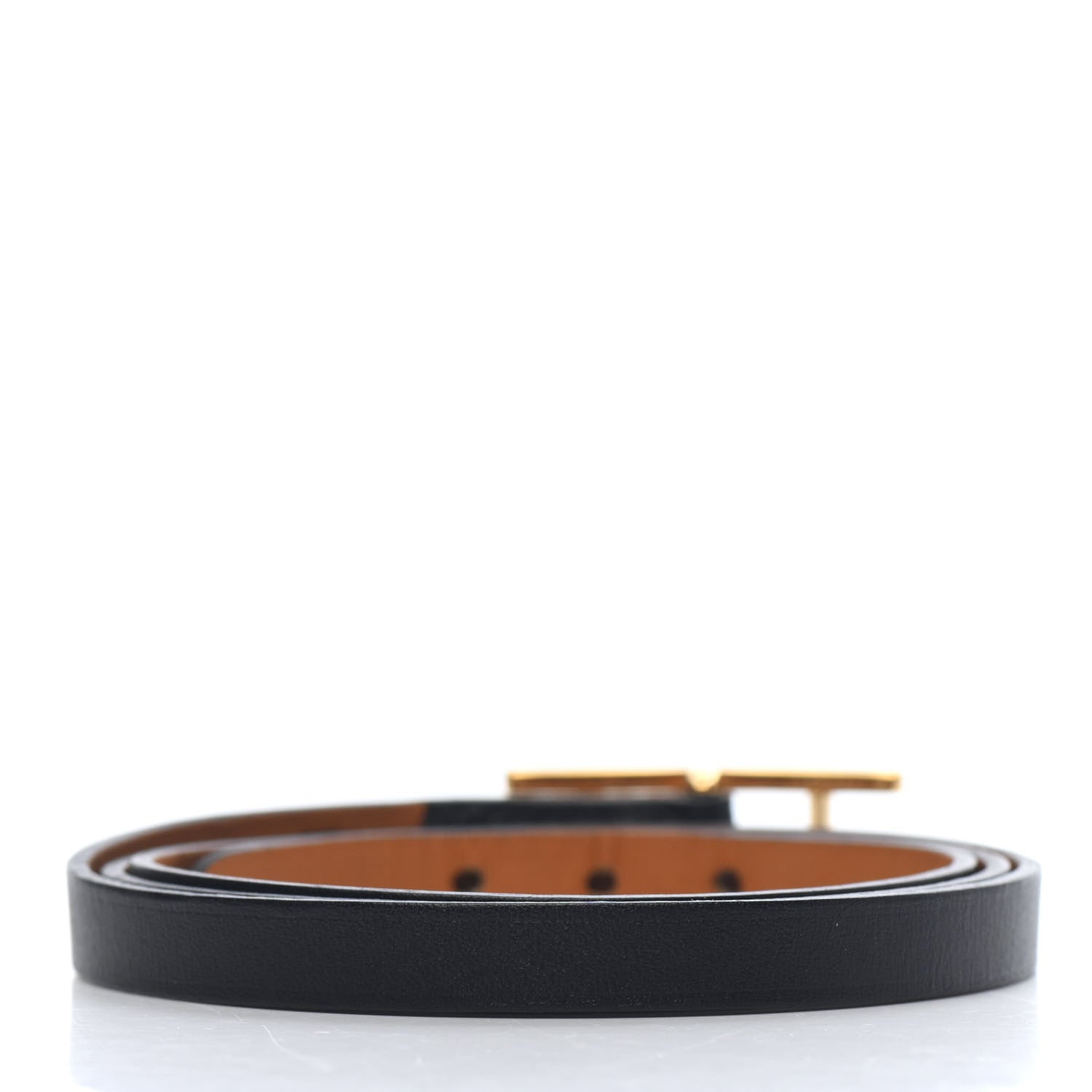 Hermes Swift Hapi 3 MM Triple Tour Bracelet S Black 2 of 4