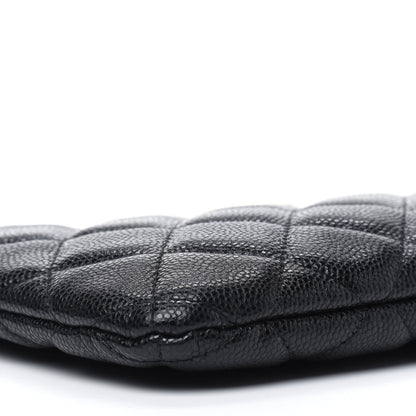 Chanel Caviar Quilted Cosmetic Case Black 9 of 12