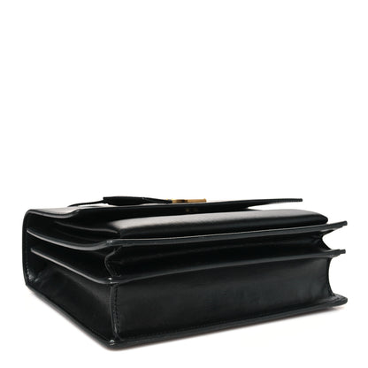 Saint Laurent Calfskin Medium Monogram Sunset Black Sunset Black 4 of 9
