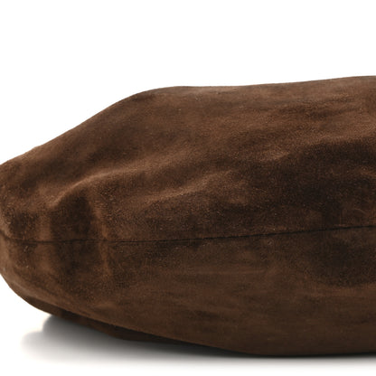 Khaite Suede Calfskin Medium Olivia Hobo Coffee 8 of 11