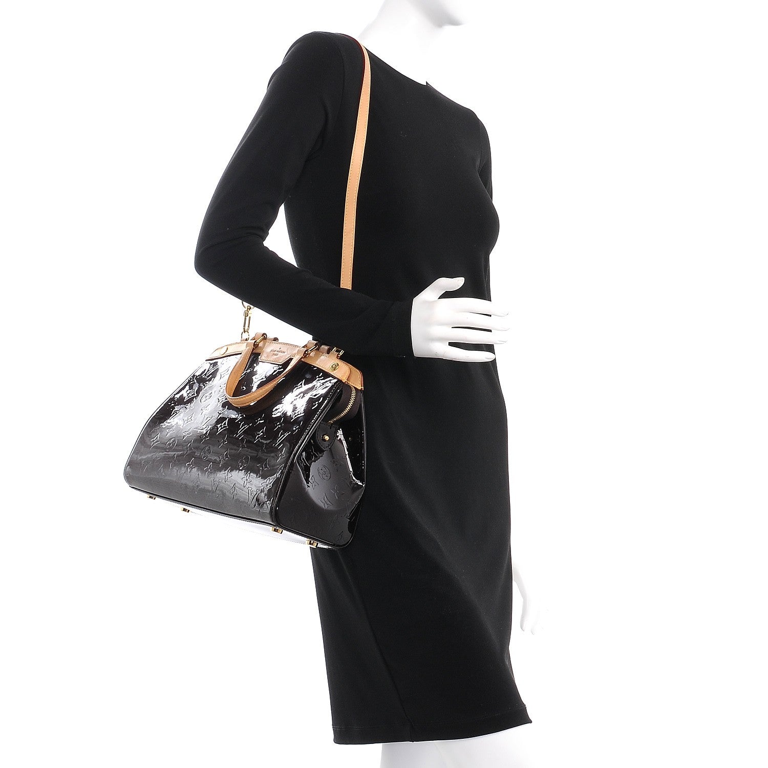 Louis Vuitton Vernis Brea MM Amarante 2 of 9