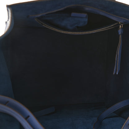 Celine Supple Calfskin Medium Phantom Luggage Indigo 5 of 11