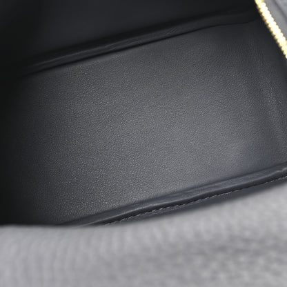 Hermes Taurillon Clemence Mini Lindy 20 Ardoise 5 of 11