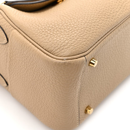 Hermes Taurillon Clemence Mini Lindy 20 Trench 11 of 12