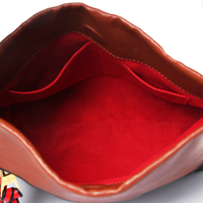 Louis Vuitton Monogram Tuileries Besace Caramel Rouge 5 of 9