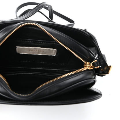 Valentino Garavani Calfskin Small Logo Go Crossbody Bag Black 5 of 8