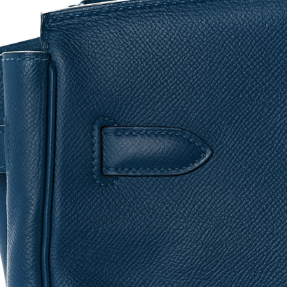 Hermes Epsom Birkin 35 Bleu Izmir 13 of 36