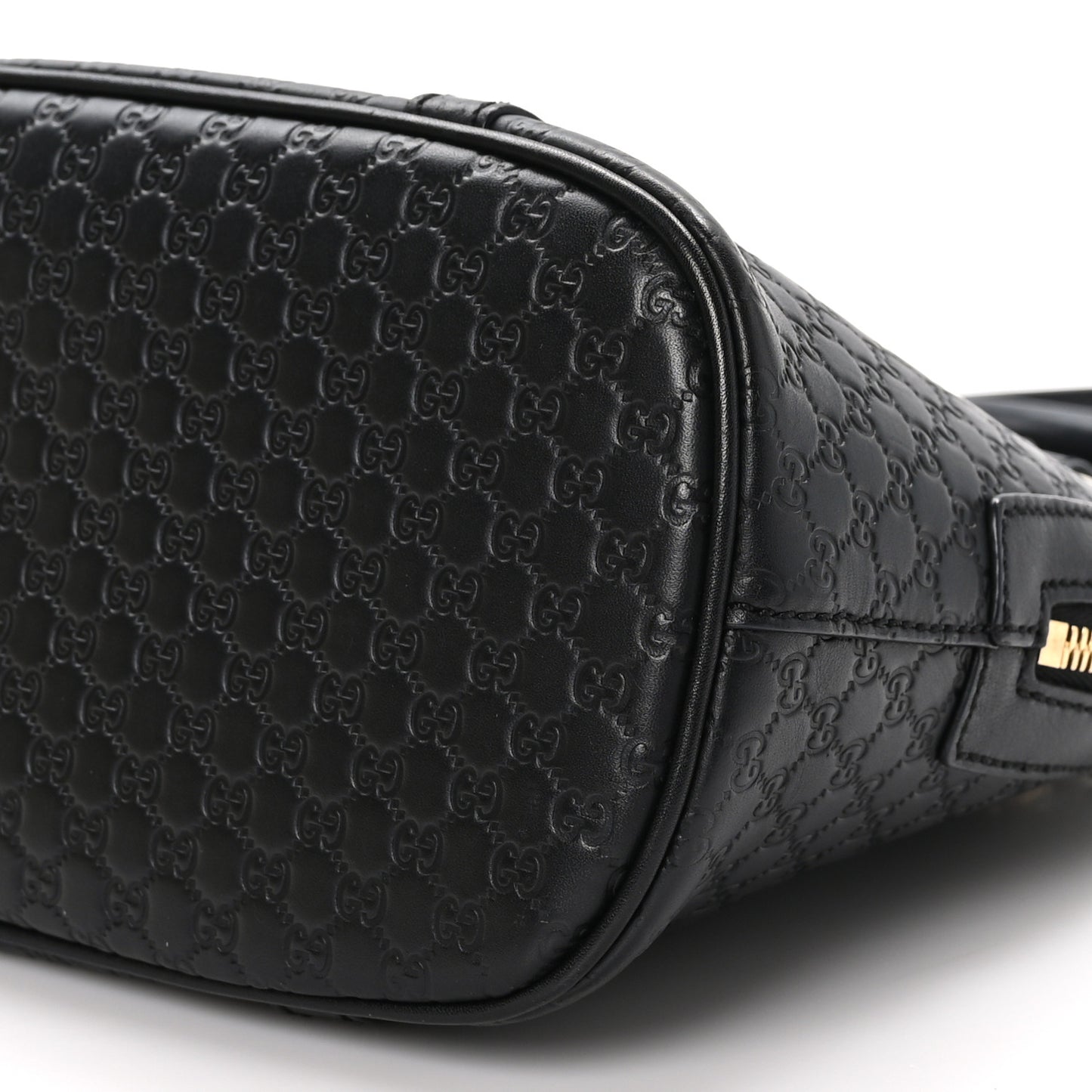 Microguccissima Mini Dome Bag Black