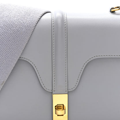 Celine Smooth Calfskin Teen Soft 16 Shoulder Bag Light Grey 7 of 9