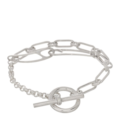 Hermes Sterling Silver Chaine d'Ancre Punk Bracelet SH 2 of 3
