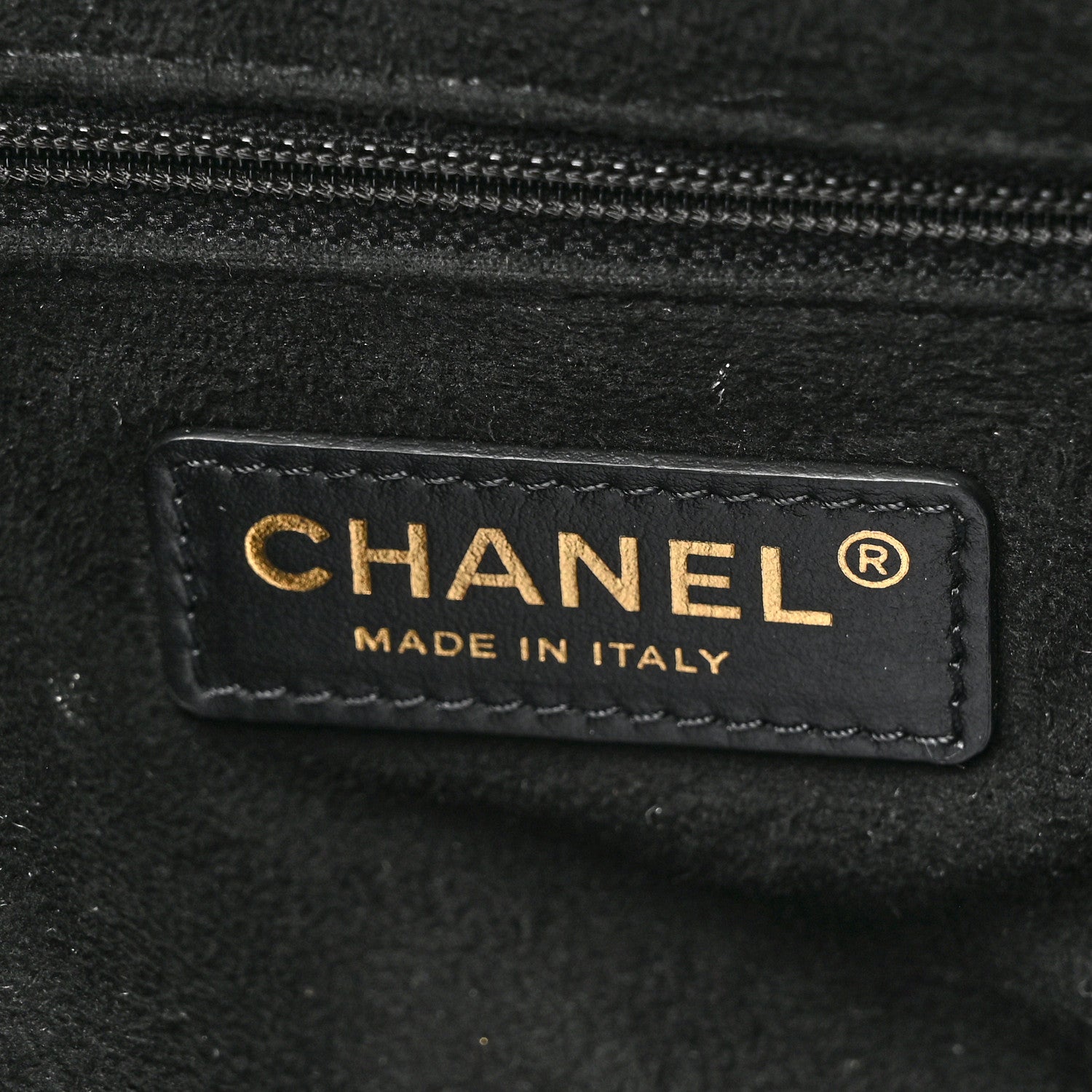 Chanel Caviar Deauville Drawstring Bucket Bag Black 6 of 10