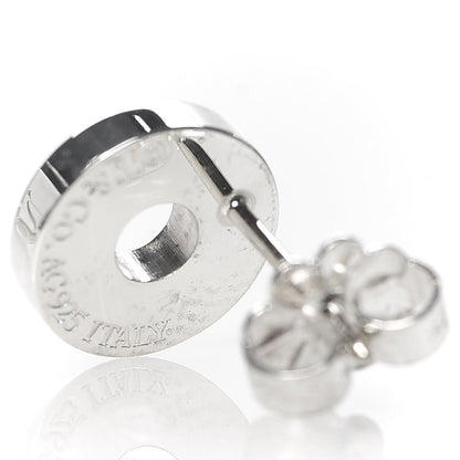 Tiffany Sterling Silver 1837 Circle Earrings 4 of 6