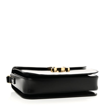 Celine Shiny Calfskin Medium Triomphe Black 4 of 10