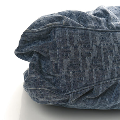 Fendi Denim Zucca Mia Tote Blue 9 of 11