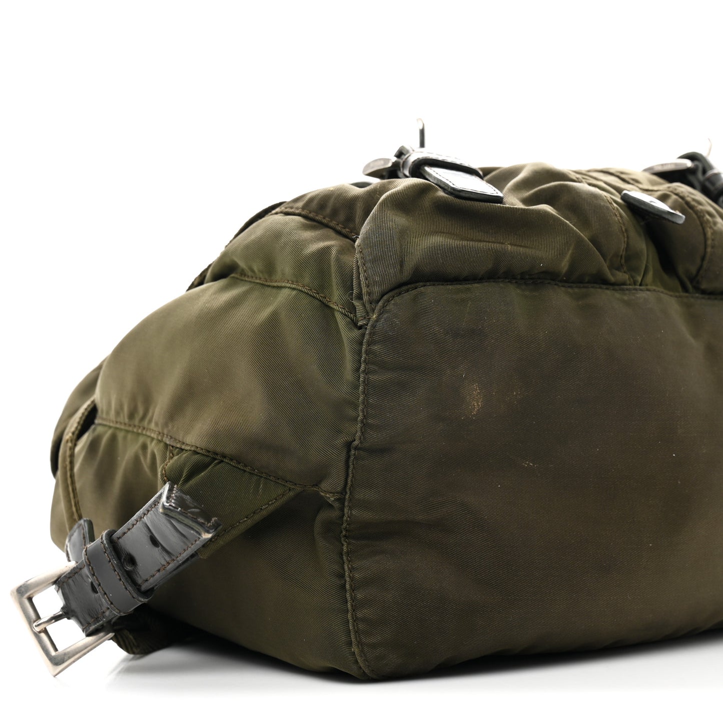 Tessuto Nylon Vela Small Backpack Dark Green