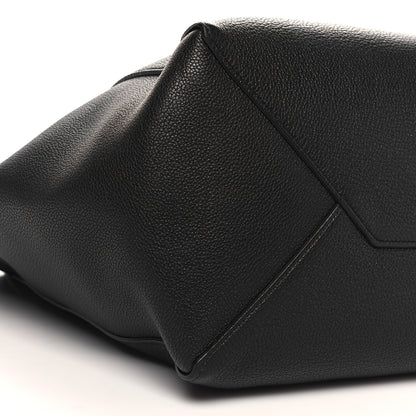 Celine Soft Grained Calfskin Small Belt Cabas Phantom Black 9 of 10