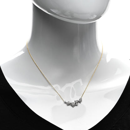 David Yurman 18K Yellow White Gold Diamond Precious Chatelaine Necklace 2 of 4