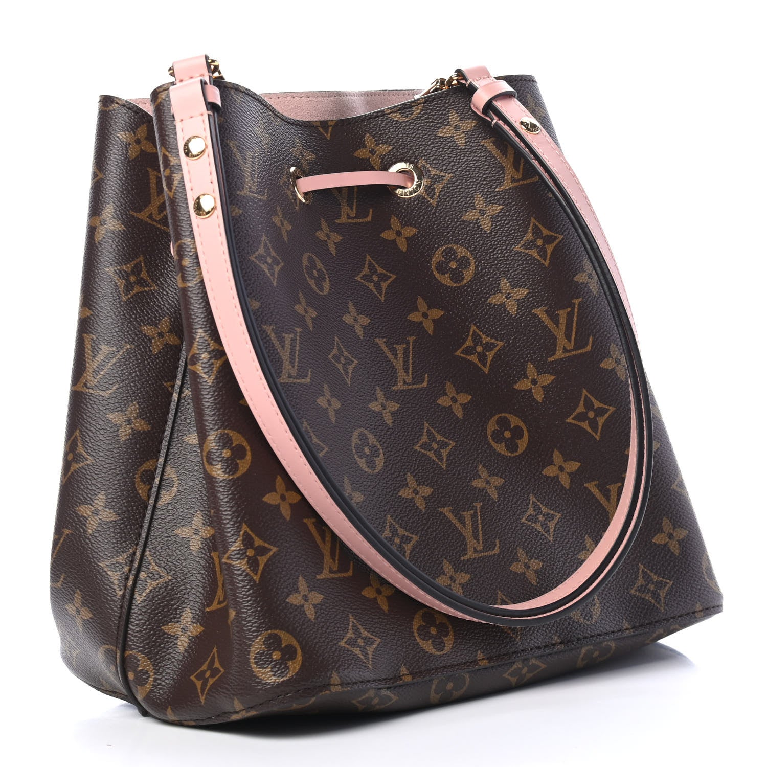 Louis Vuitton Monogram Neonoe MM Rose Poudre 2 of 5