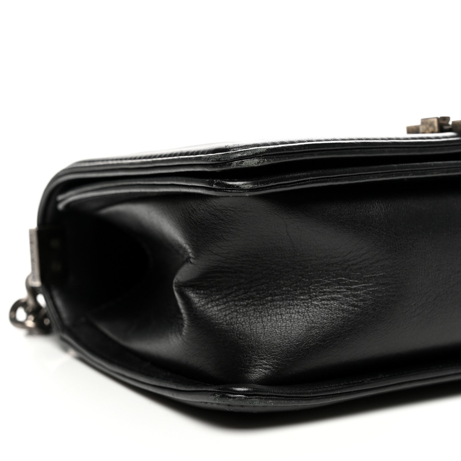 Chanel Calfskin Quilted Medium Boy Flap Black 9 of 11