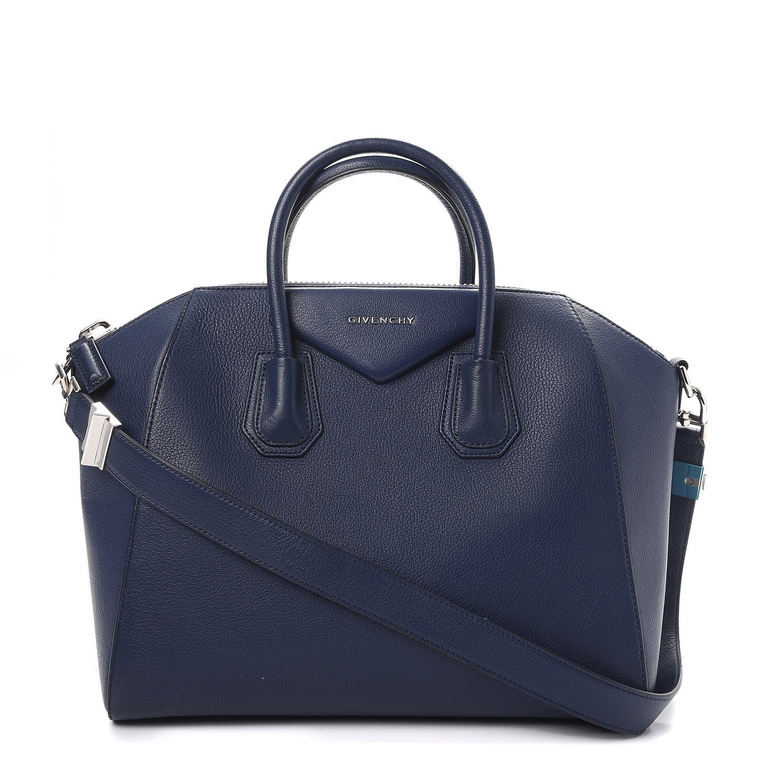 Givenchy Sugar Goatskin Medium Antigona Deep Blue 1 of 13