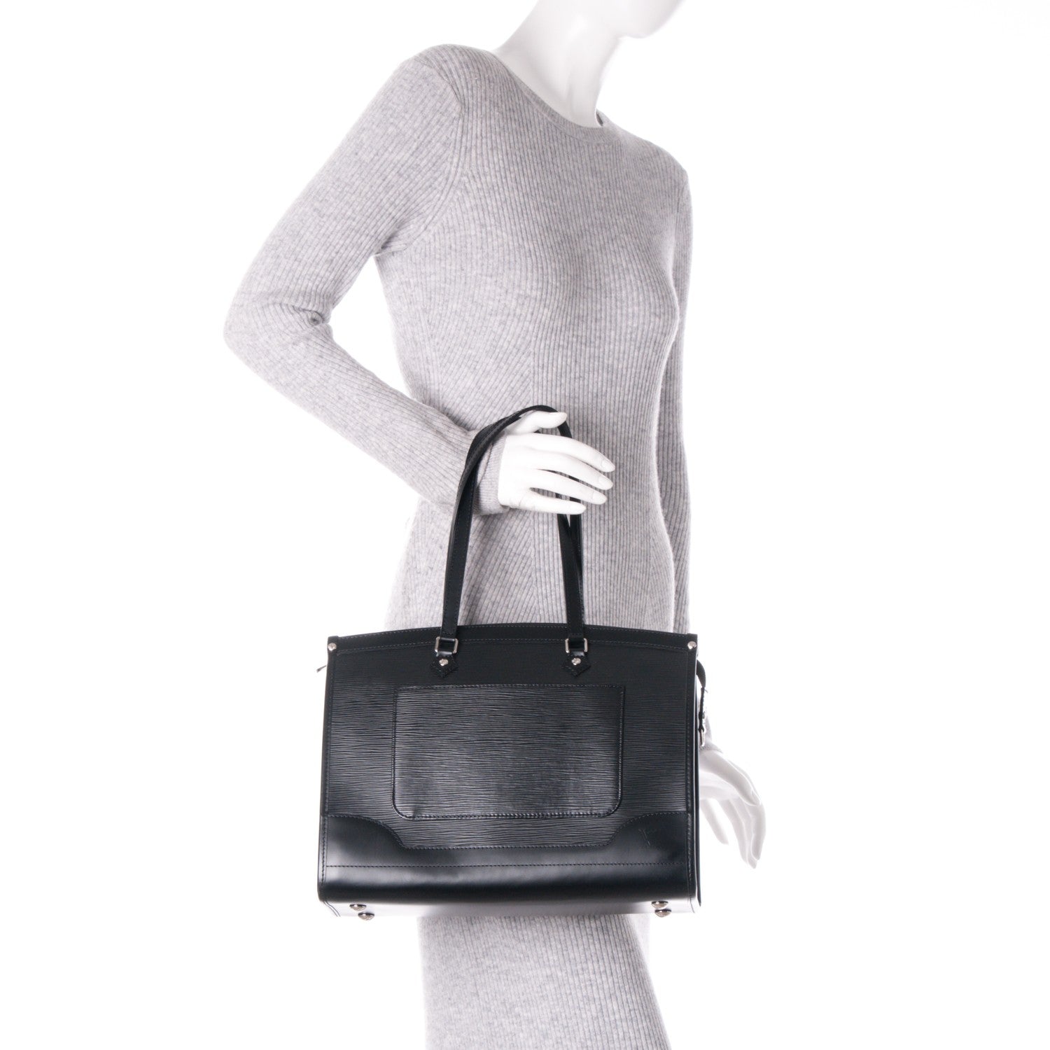 Louis Vuitton Epi Madeleine GM Black 2 of 6