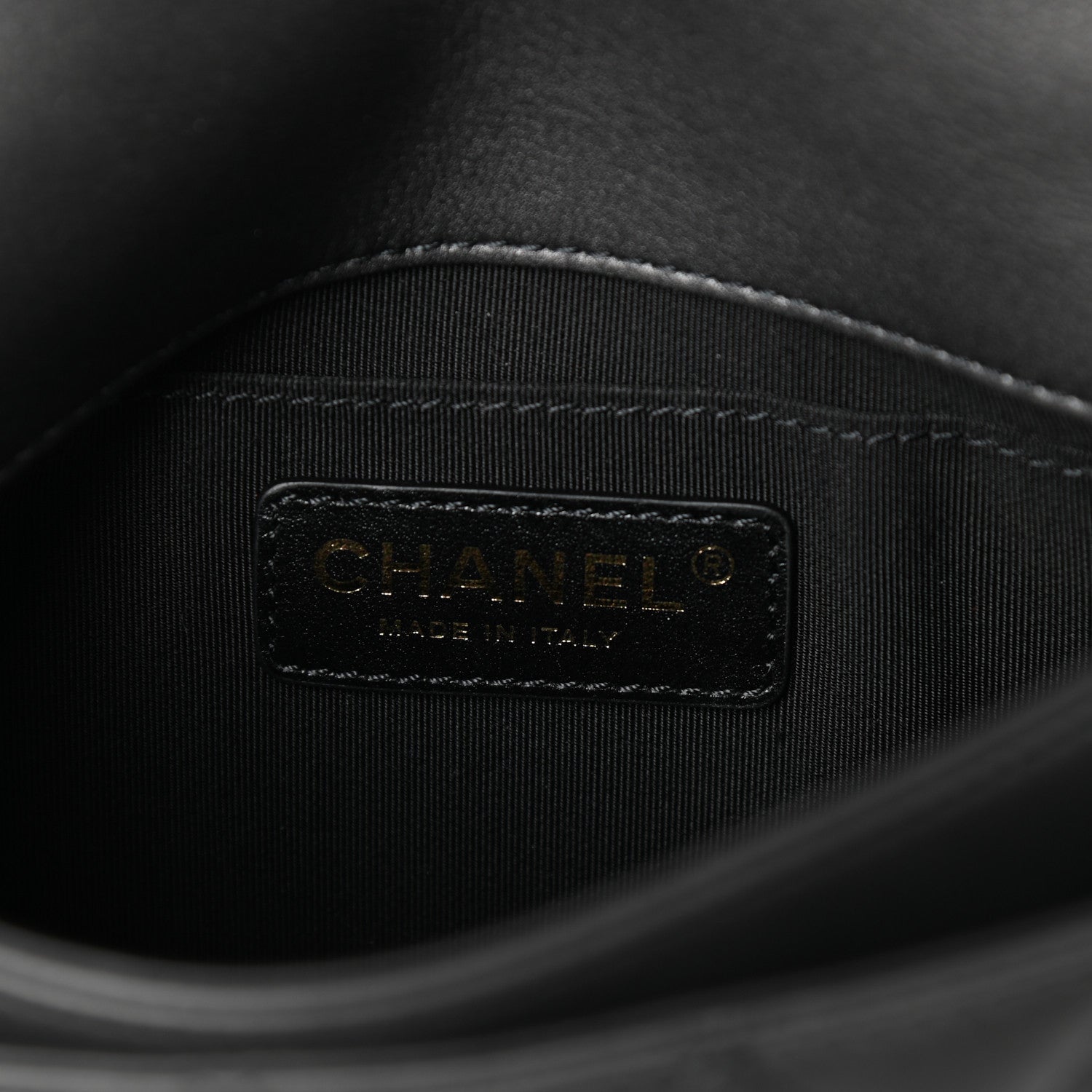 Chanel Calfskin Quilted Top Handle Flap Black 6 of 9