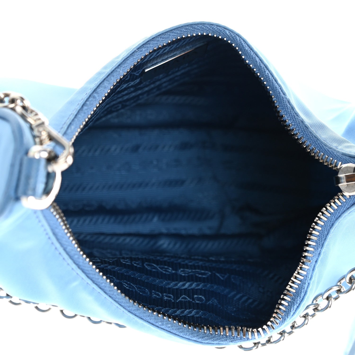 Prada Nylon Re-Edition 2005 Shoulder Bag Pervinca 5 of 11