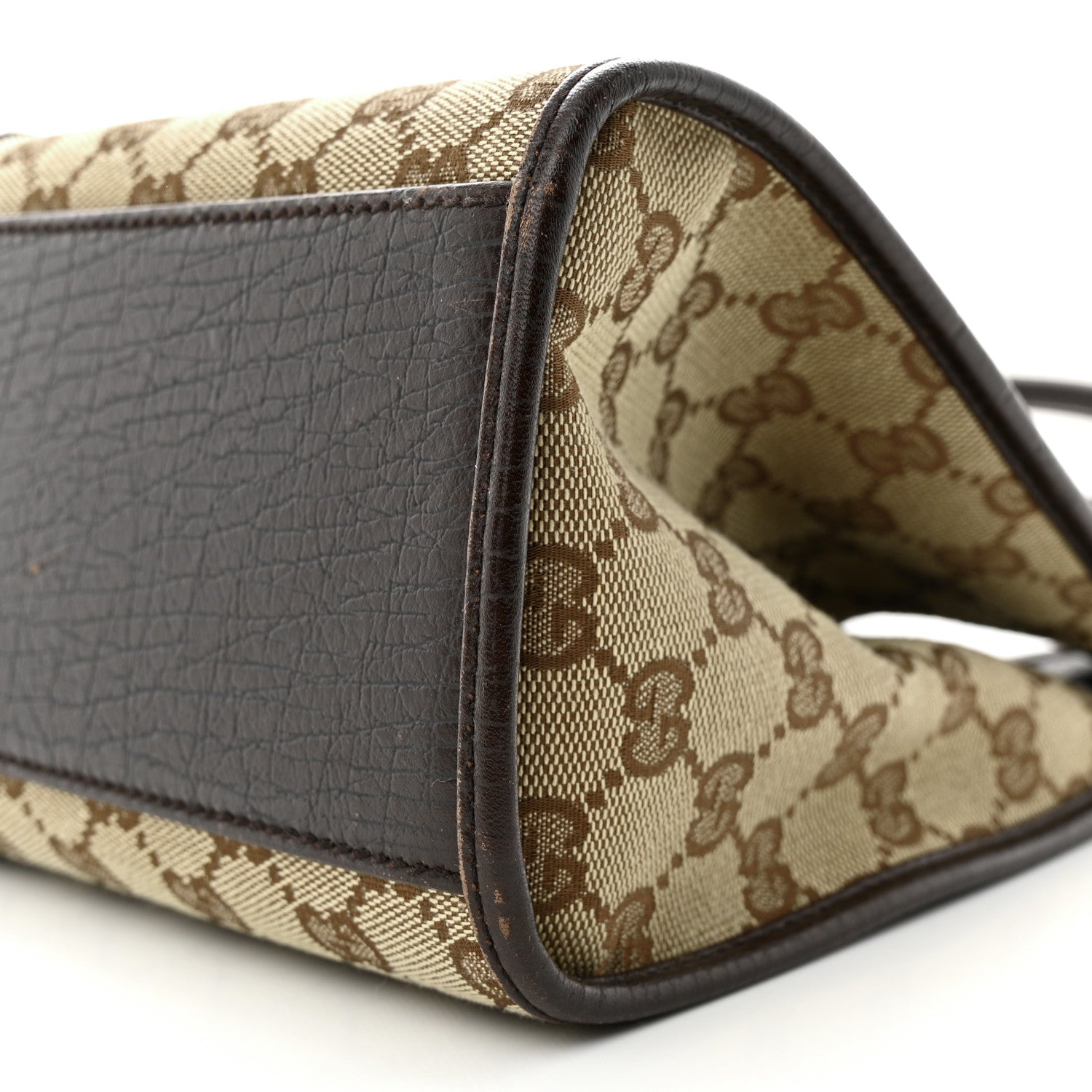 Gucci Monogram Small Bardot Bag Brown 10 of 15