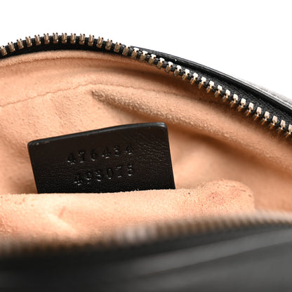 Gucci Calfskin Matelasse GG Marmont Belt Bag 95 38 Black 7 of 13