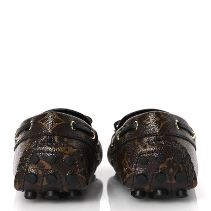 Louis Vuitton Patent Reverse Monogram Gloria Loafers 39 6 of 10
