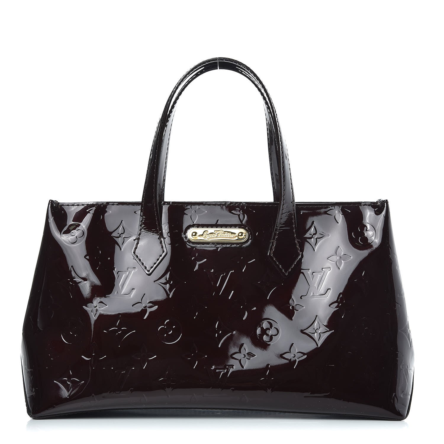 Louis Vuitton Vernis Wilshire PM Amarante 1 of 6