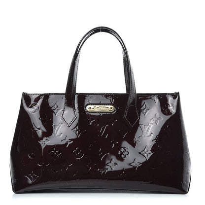 Louis Vuitton Vernis Wilshire PM Amarante 1 of 6