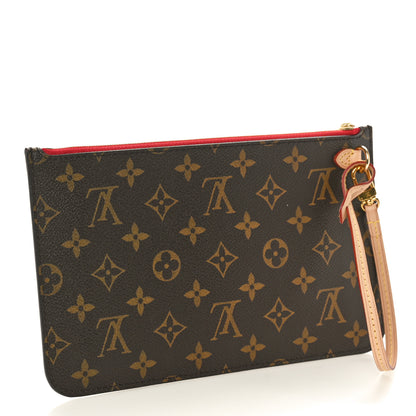 Louis Vuitton Monogram Neverfull MM GM Pochette Cherry 3 of 7