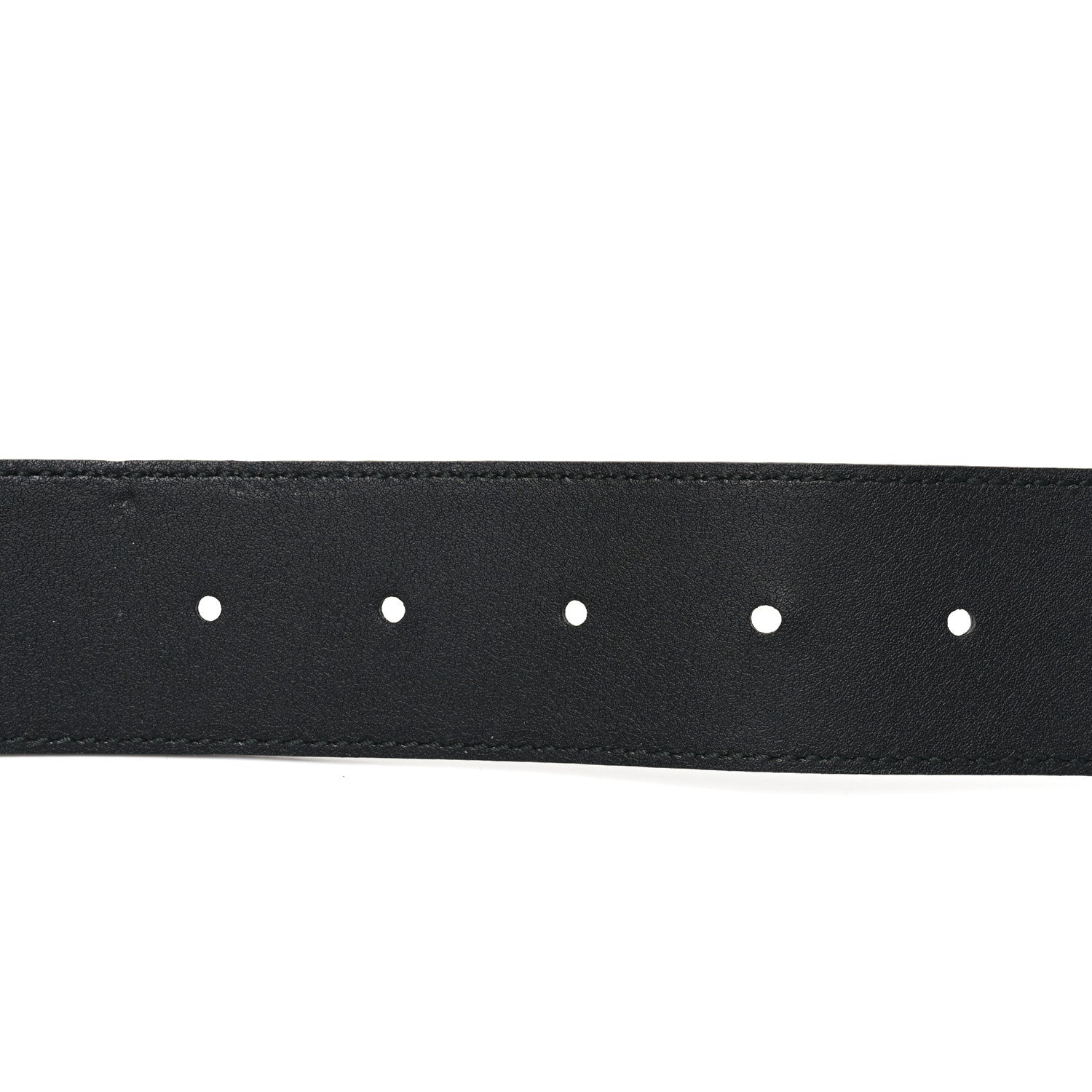 Gucci Textured Calfskin Double G 40mm Belt 95 38 Black 4 of 4