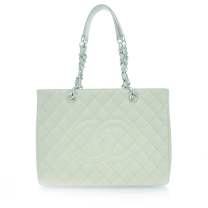 Chanel Caviar Grand Shopping Tote GST Beige Clair 13 of 23