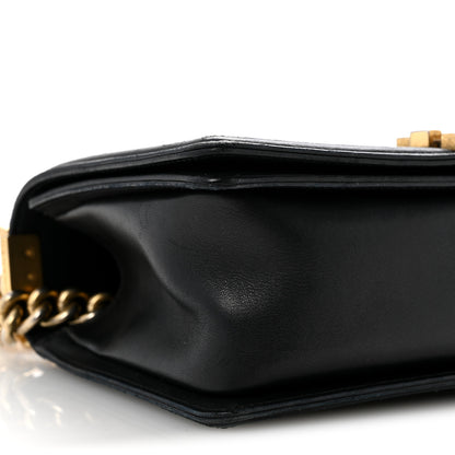 Chanel Lambskin Quilted Medium Boy Flap Black 9 of 15