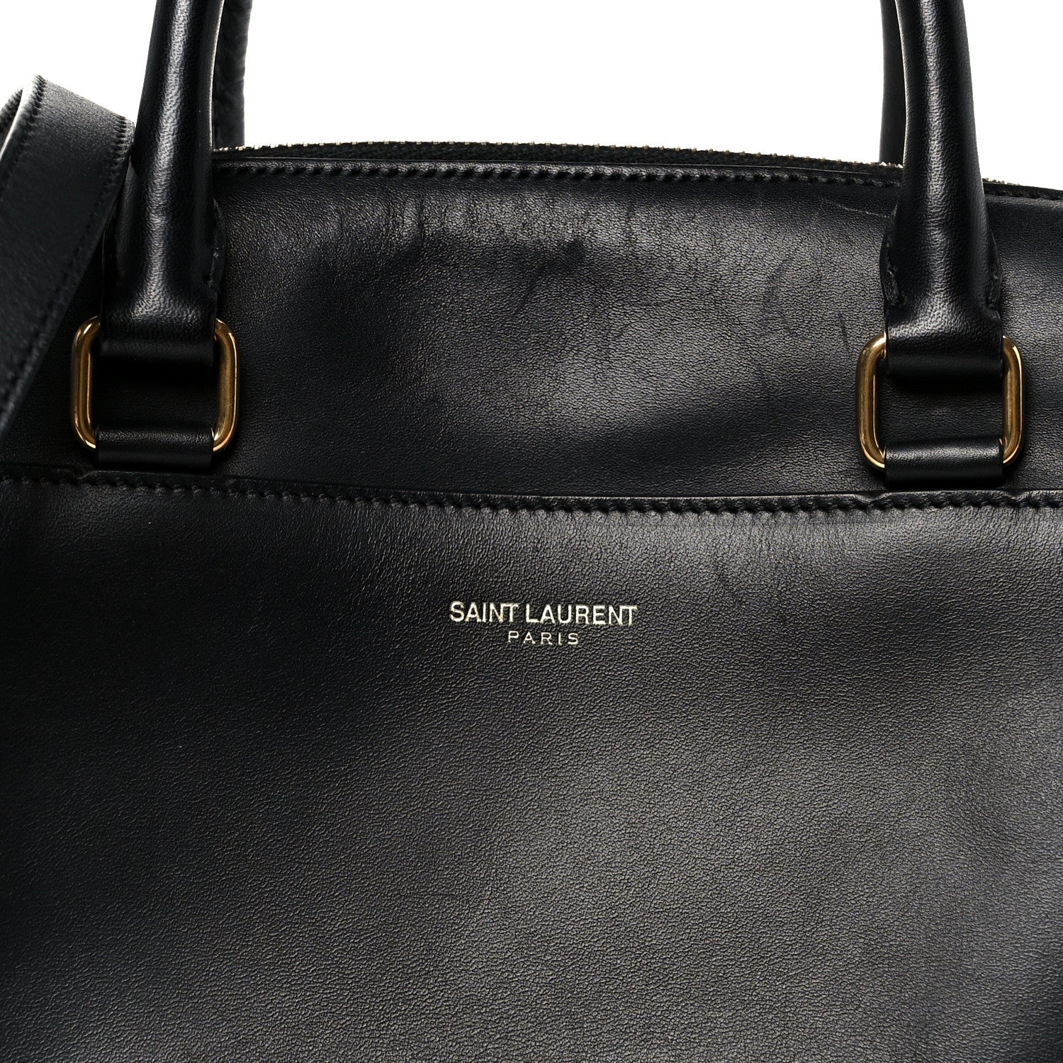 Saint Laurent Calfskin Classic Baby Duffle Black 8 of 10