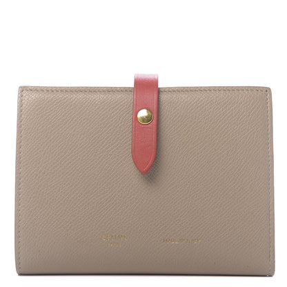 Celine Grained Calfskin Large Multifunction Strap Wallet Pop Red Chalk 1 of 11