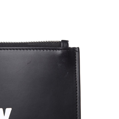 Givenchy Calfskin Medium Logo Pouch Black 8 of 10