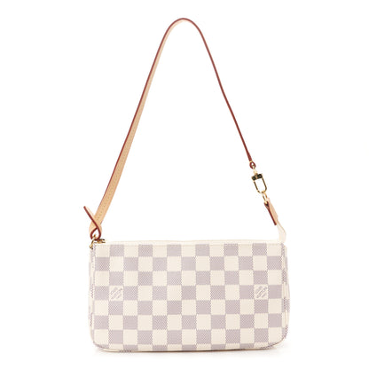 Louis Vuitton Damier Azur Pochette Accessories NM 1 of 9