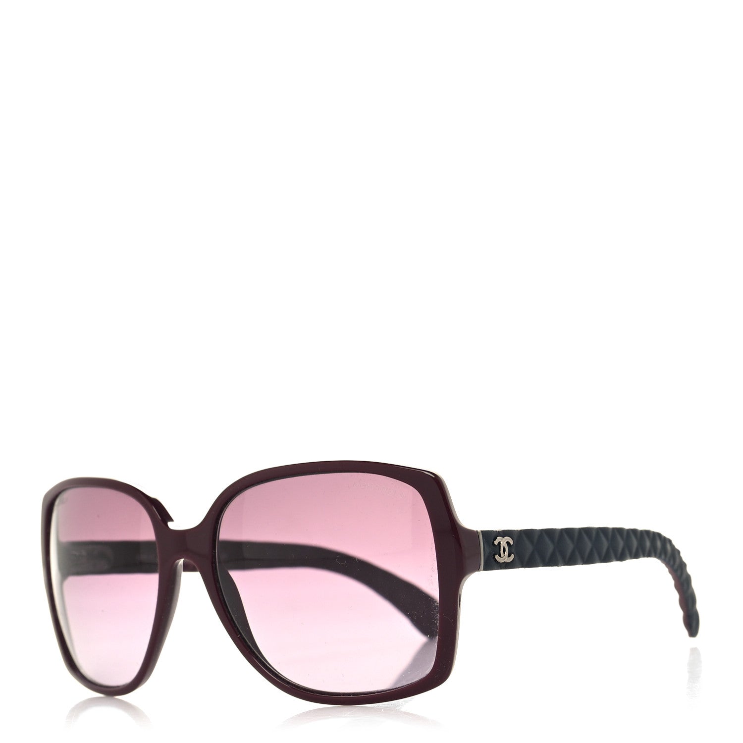 Chanel Lambskin Square Chain Sunglasses 5289-Q Red 1 of 8