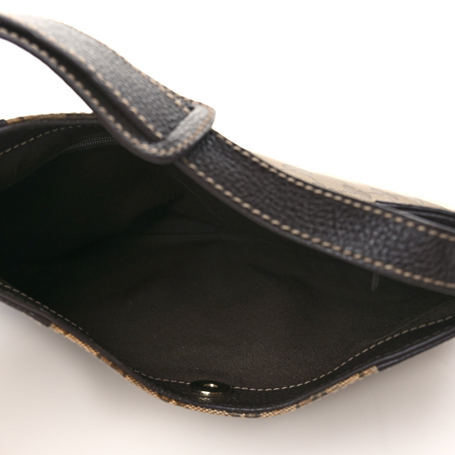 Gucci Crystal Monogram Small Princy Hobo Dark Brown 5 of 10