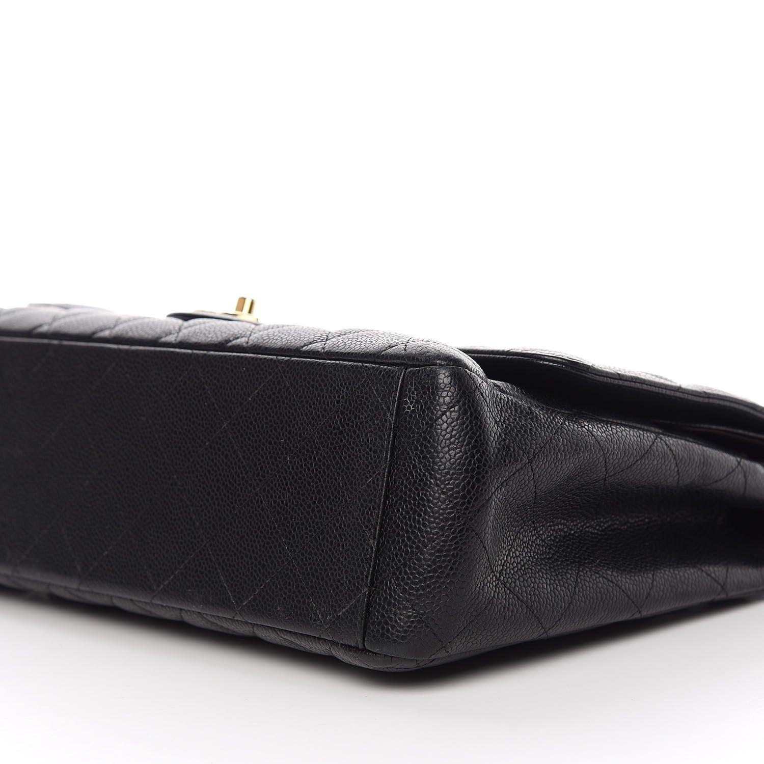 Chanel Caviar Quilted Maxi Double Flap Black 8 of 11